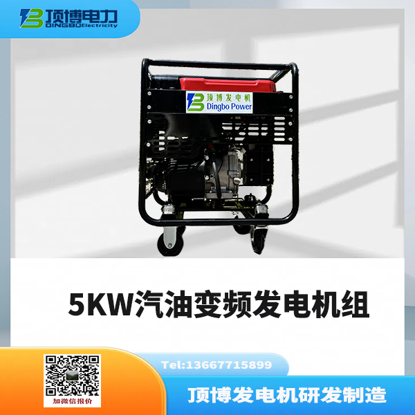 5KW汽油變頻發(fā)電機組