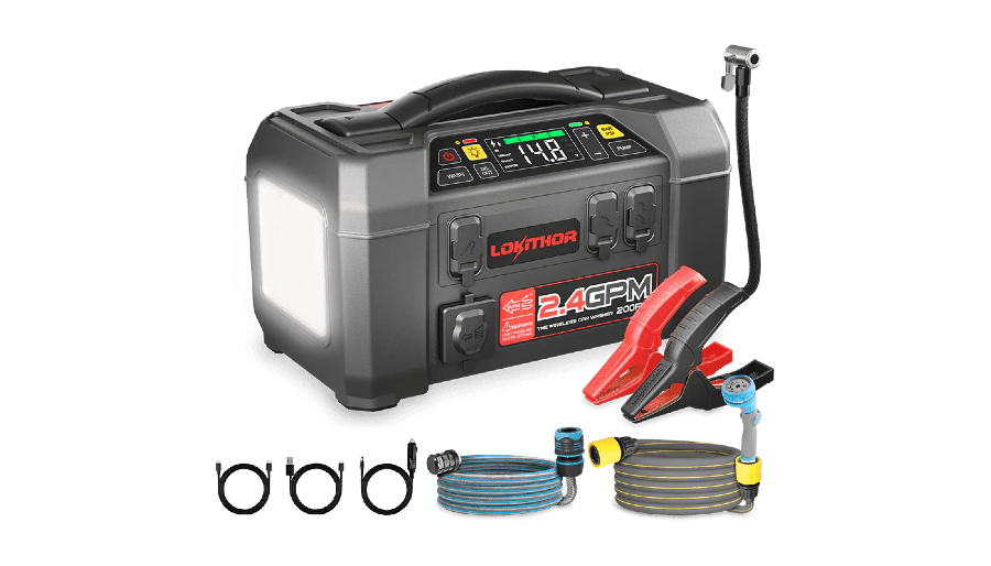 水泵版汽車(chē)應(yīng)急啟動(dòng)電源AW401