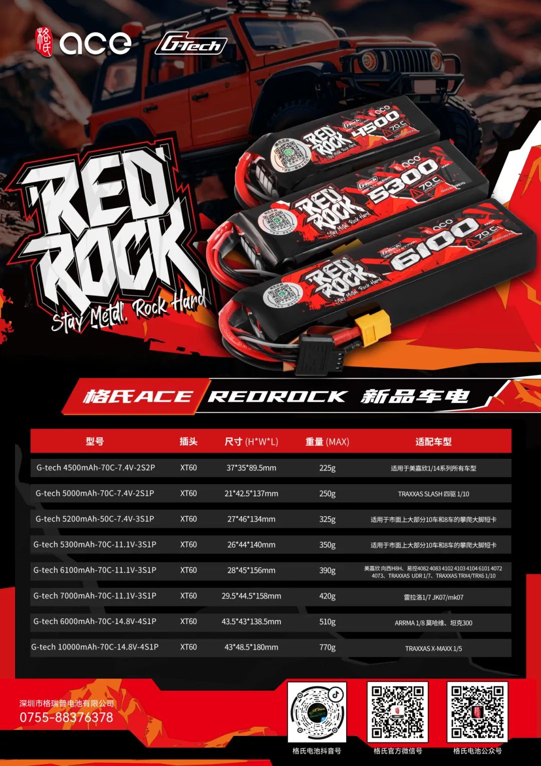 Red Rock車(chē)電電池 Red Rock車(chē)電電池